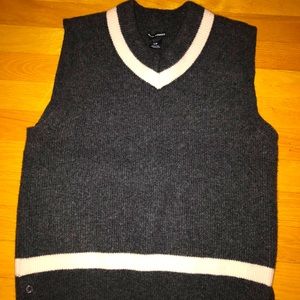 Club Monaco grey sweater vest